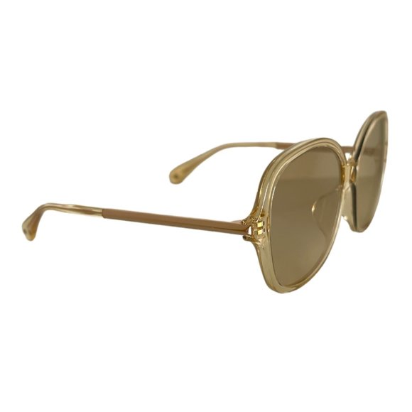 Kate Spade Women Sunglasses Kaiya Crystal beige Oversize Square 57-16-140 - Picture 6 of 10